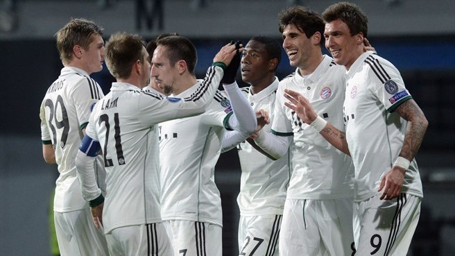 Bayern Munich giành vé đi tiếp.